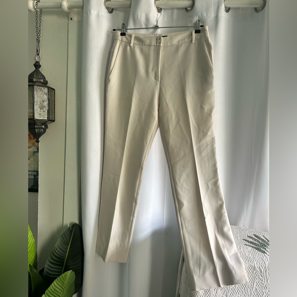 As New Cream Work slacks, N4 / US 10. Thick quality material